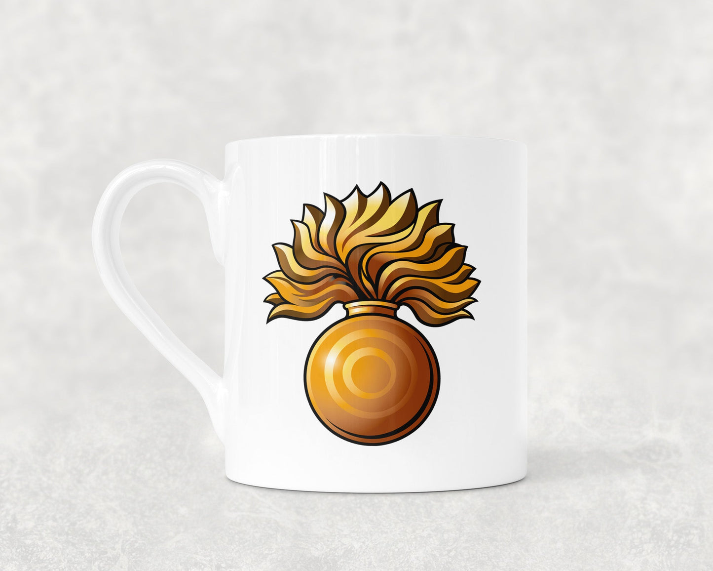 Grenadier Guards Cap Badge - Bone China Mug