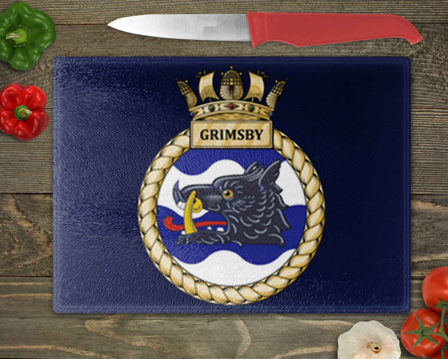 HMS Grimsby - Cutting Board