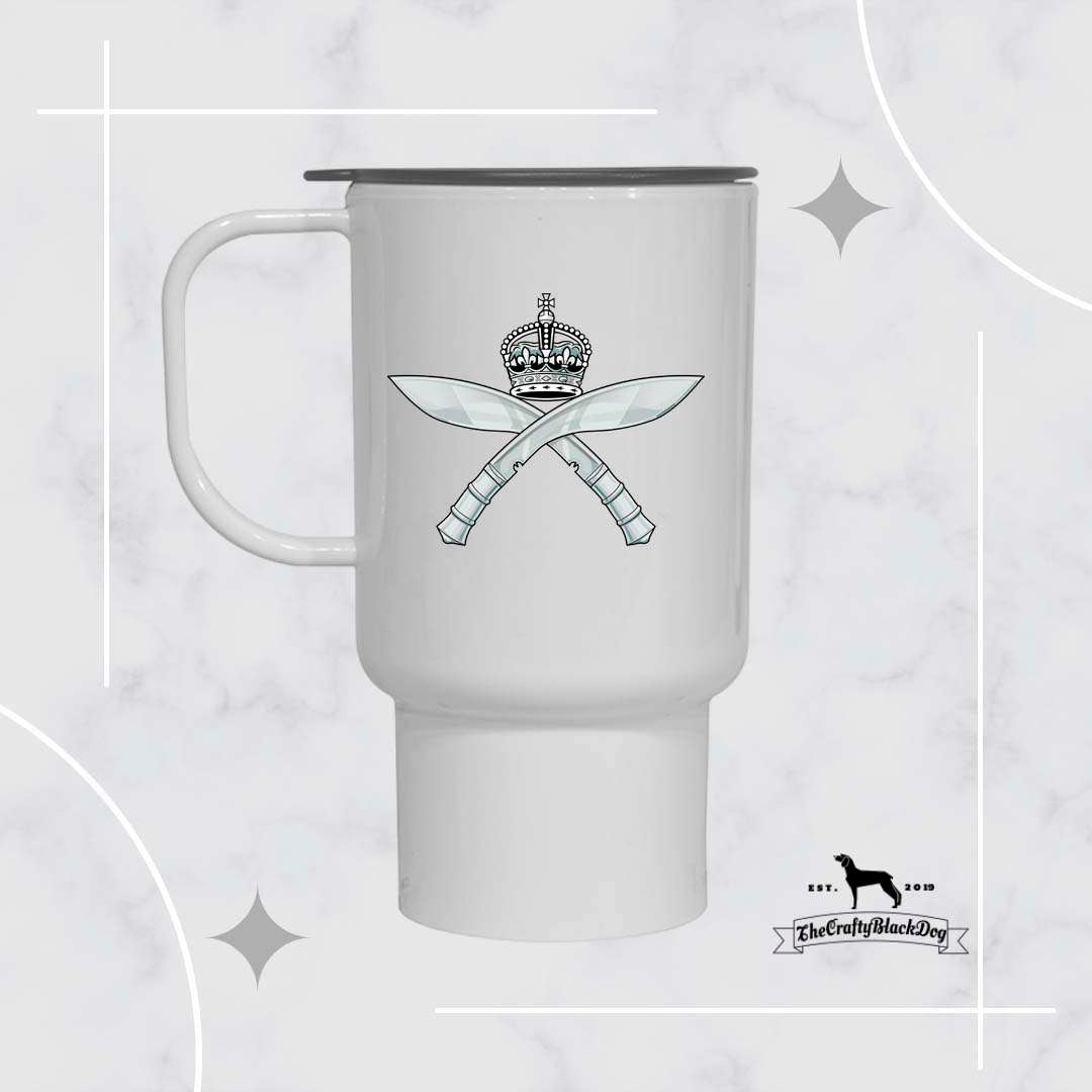 Royal Gurkha Regiment - TRAVEL MUG (New King's Crown)