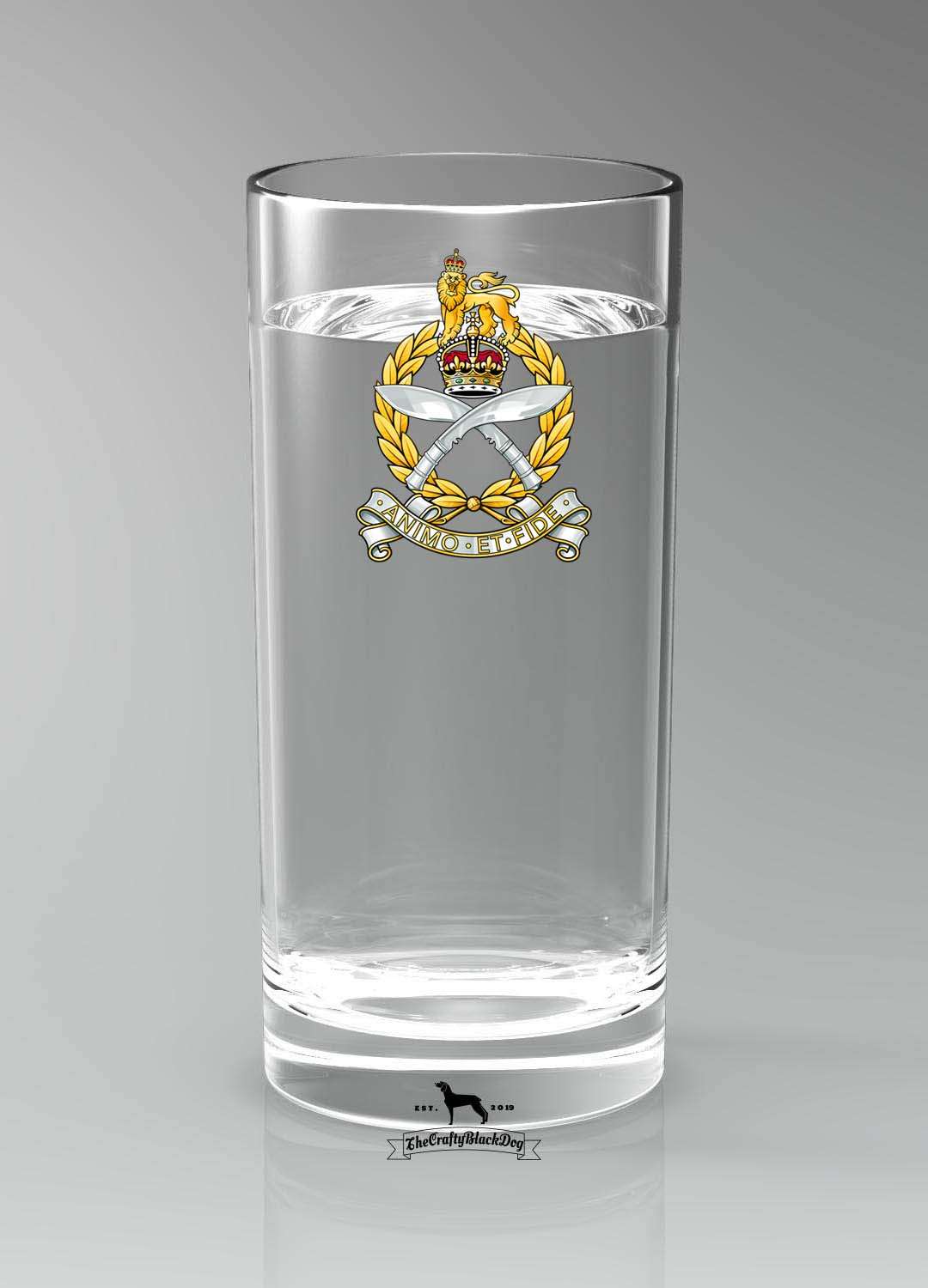 Gurkha SPS - Straight Gin/Mixer/Water Glass (New King's Crown)