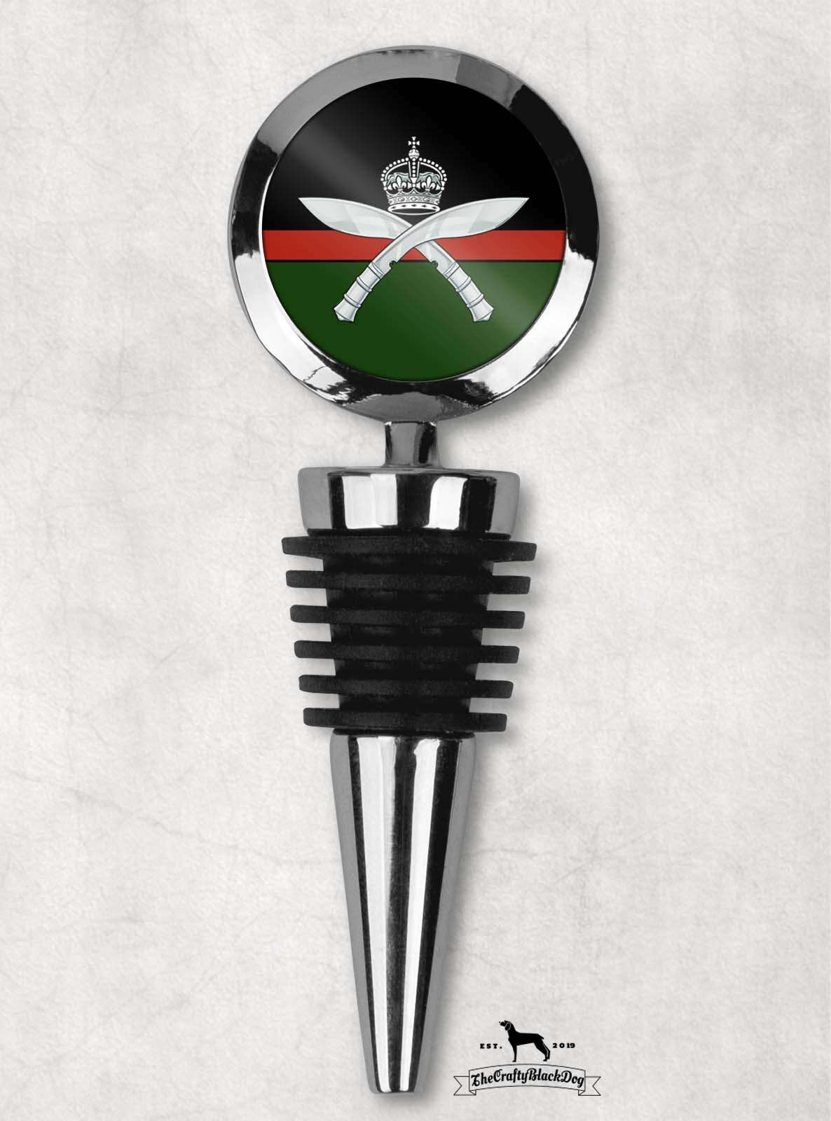 Royal Gurkha Regiment - Wine Bottle Stopper (New King's Crown)