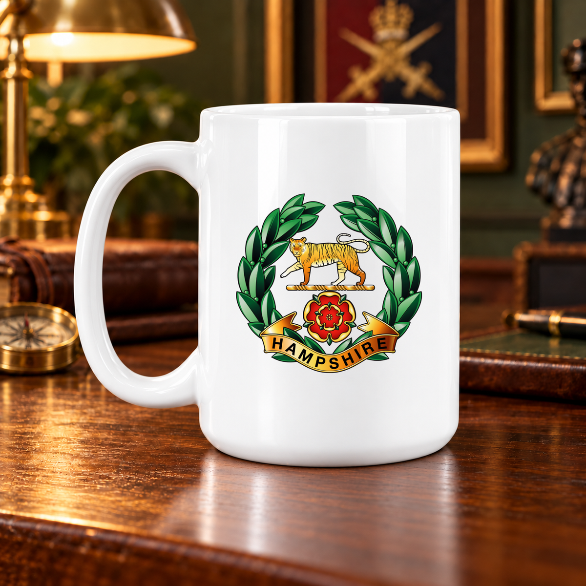 Hampshire Regiment - 15oz Mug | The Crafty Black Dog