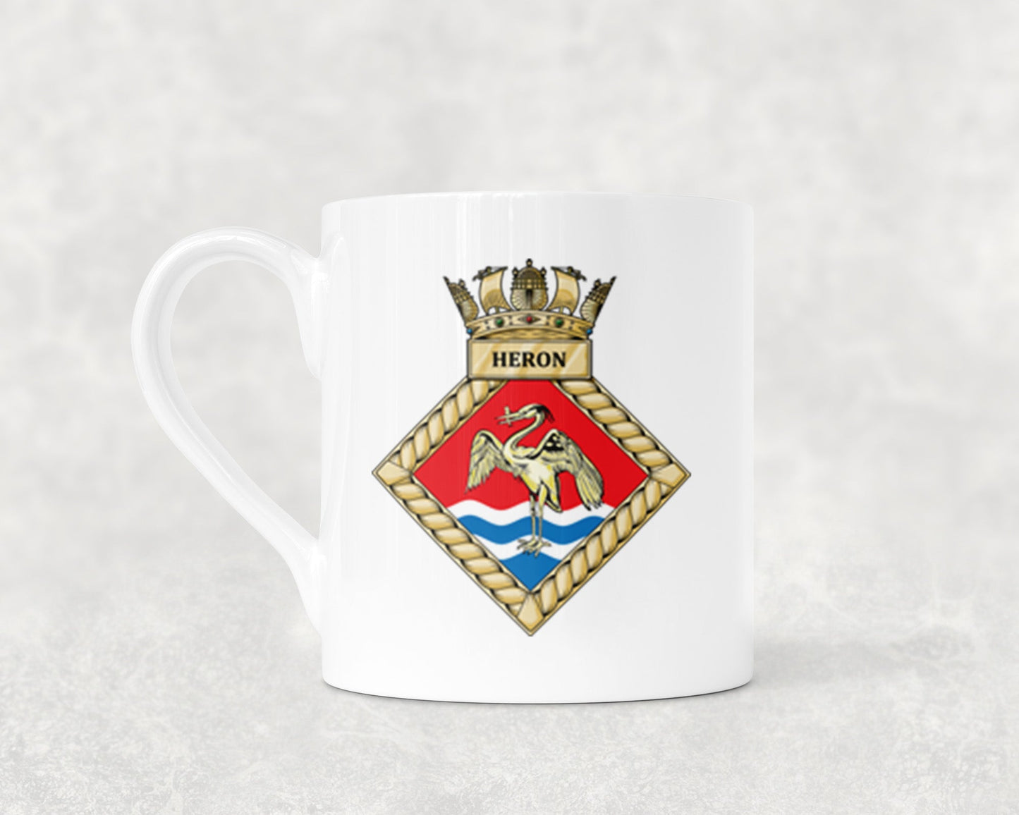 HMS Heron (RNAS Yeovilton) - Bone China Mug