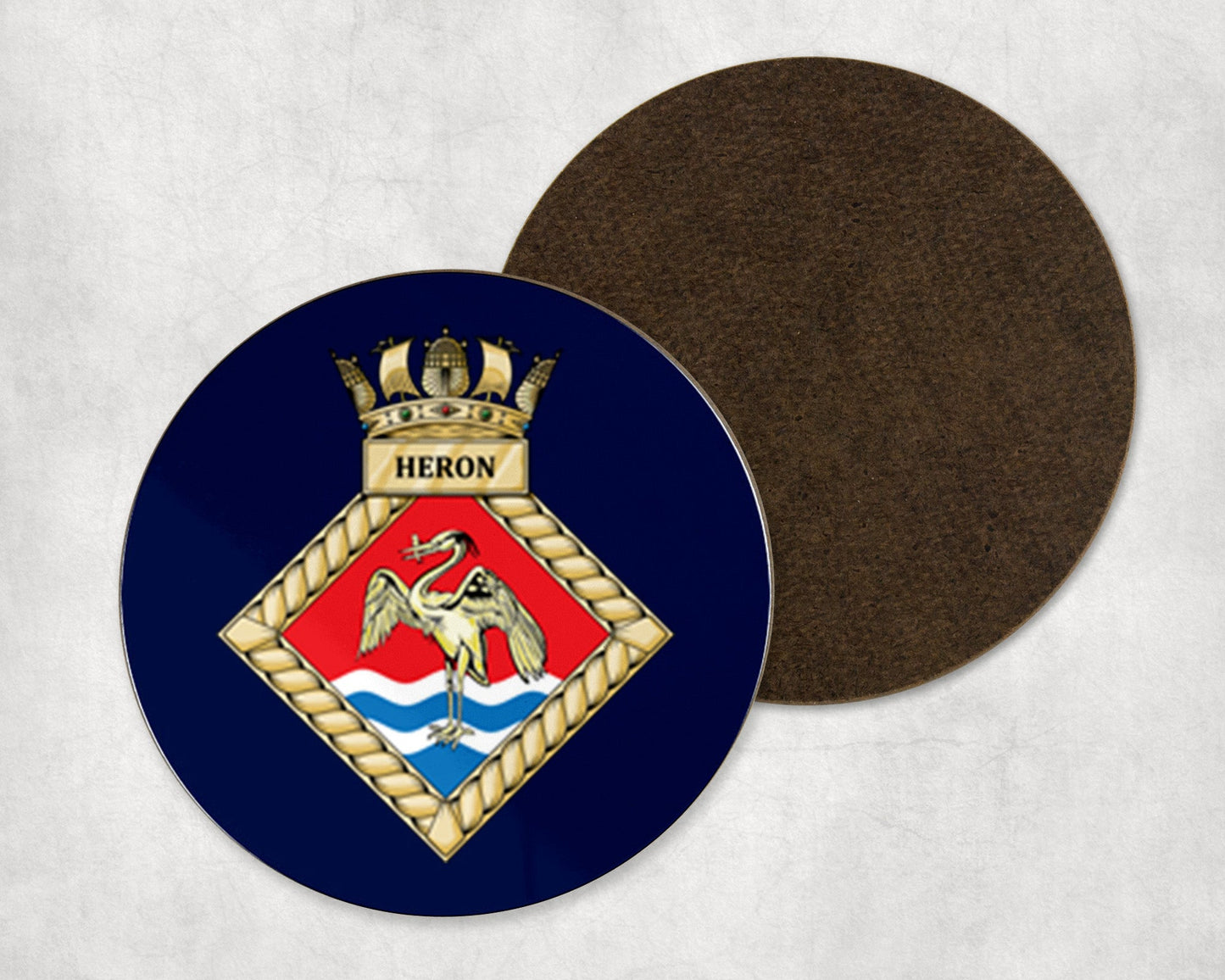 HMS Heron (RNAS Yeovilton) - Round Coaster Set