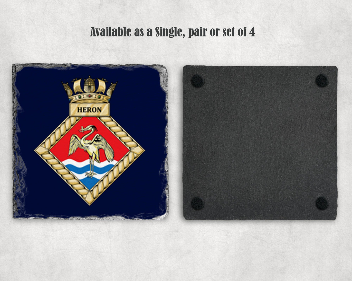 HMS Heron (RNAS Yeovilton) - Slate Coaster