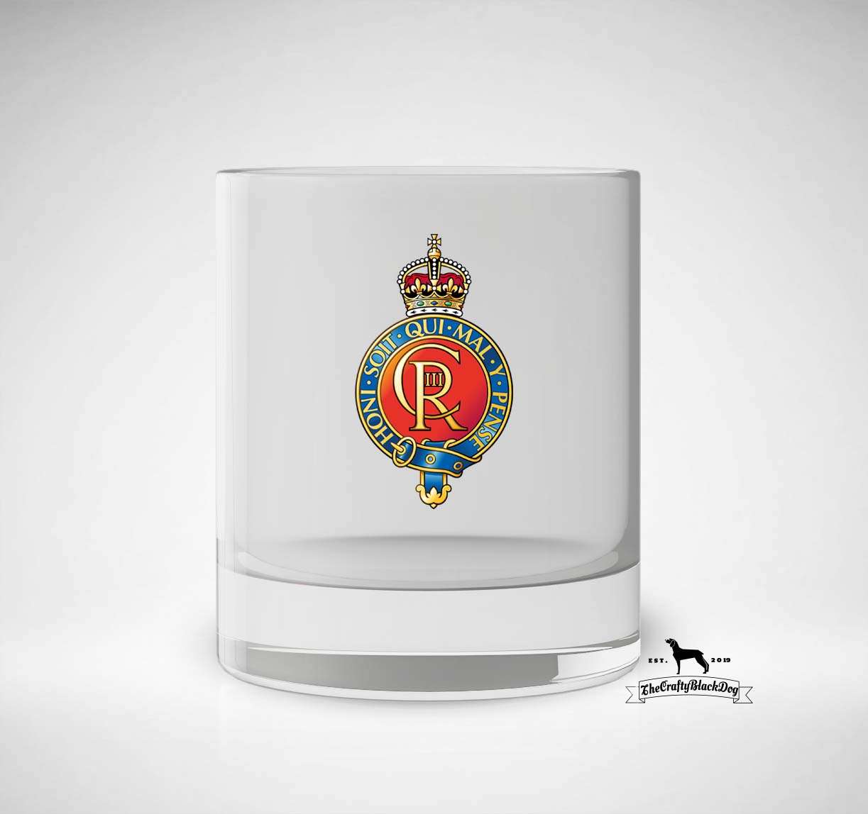 Household Cavalry - Whiskey/Spirit Glass KC