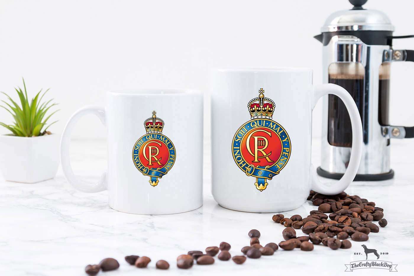 Household Cavalry - 11oz/15oz Mug (New King's Crown)