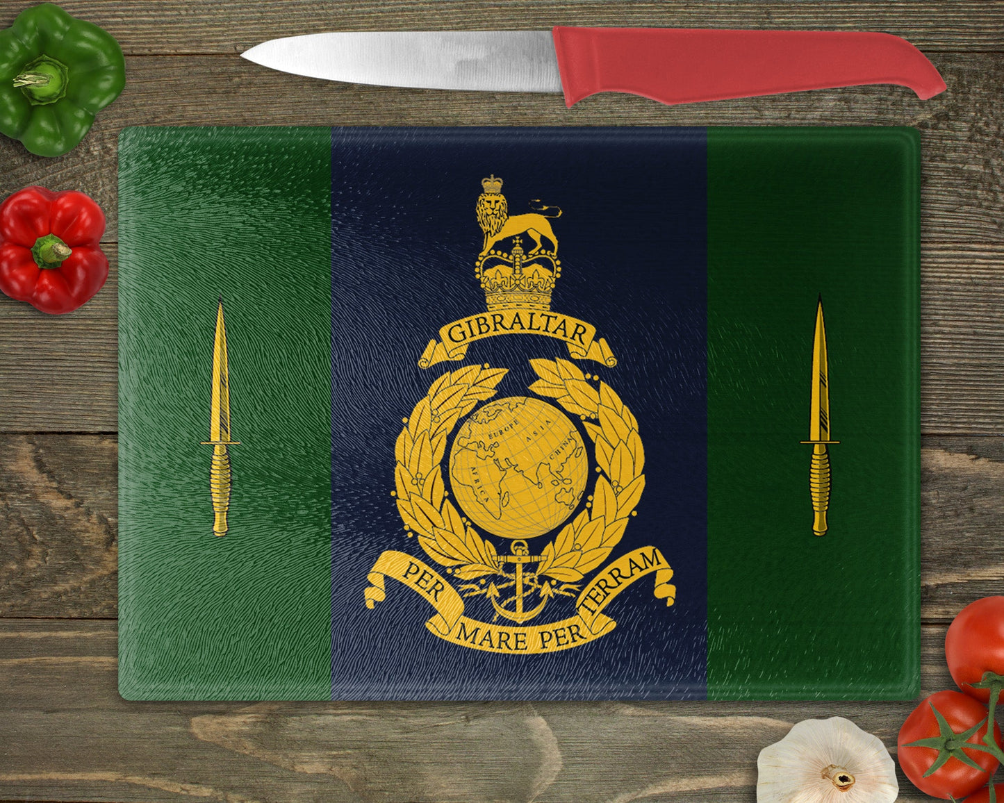 HQ 3 Cdo Bde - Cutting Board