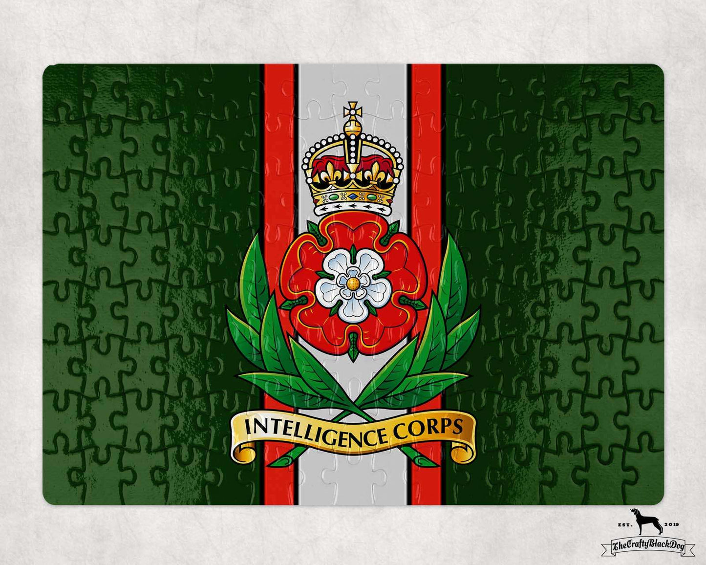 Intelligence Corps - Jigsaw Puzzle (New King's Crown)