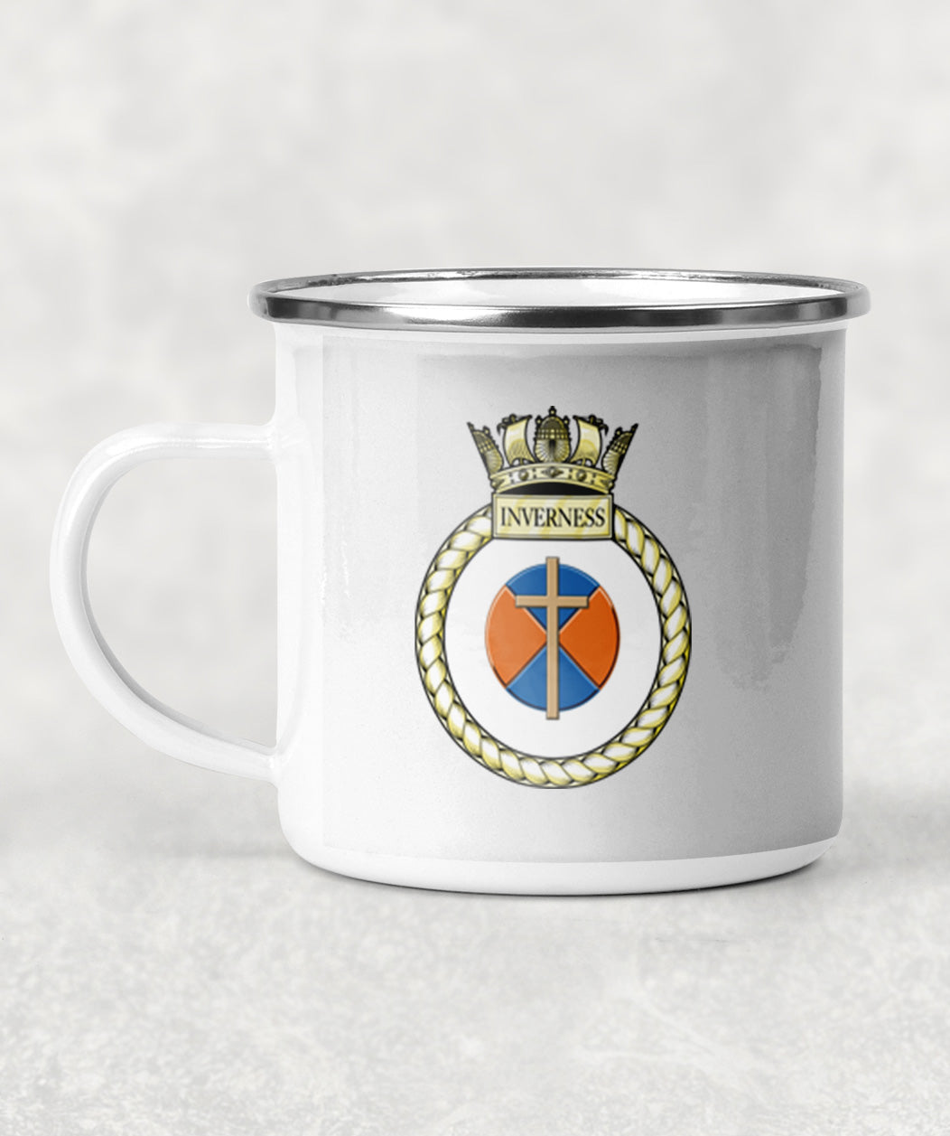 HMS Inverness - Enamel Mug