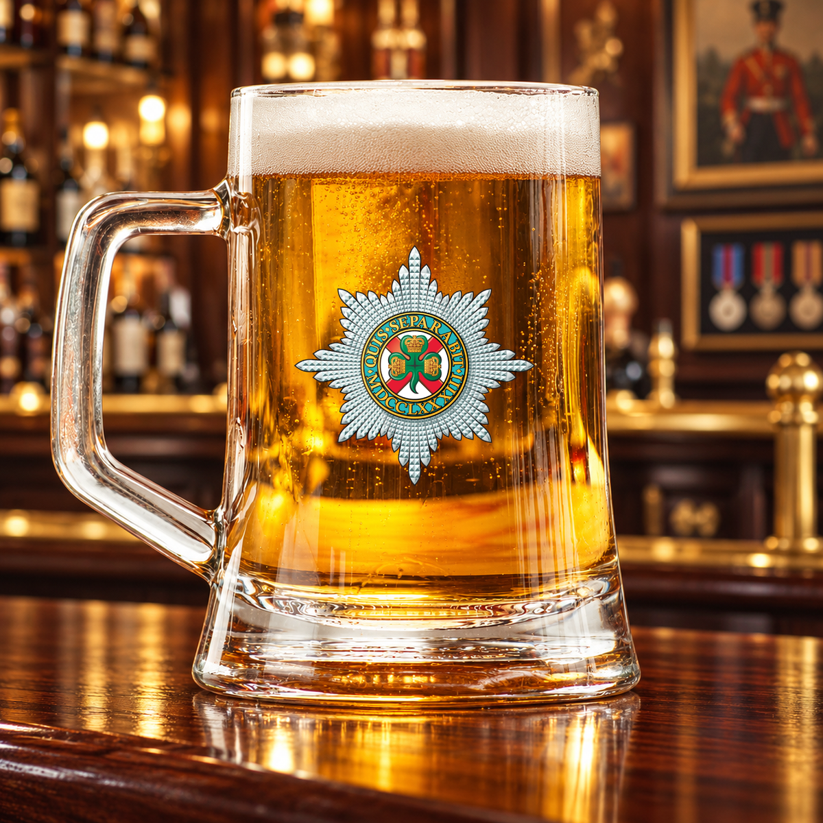 Irish Guards - Tankard | The Crafty Black Dog