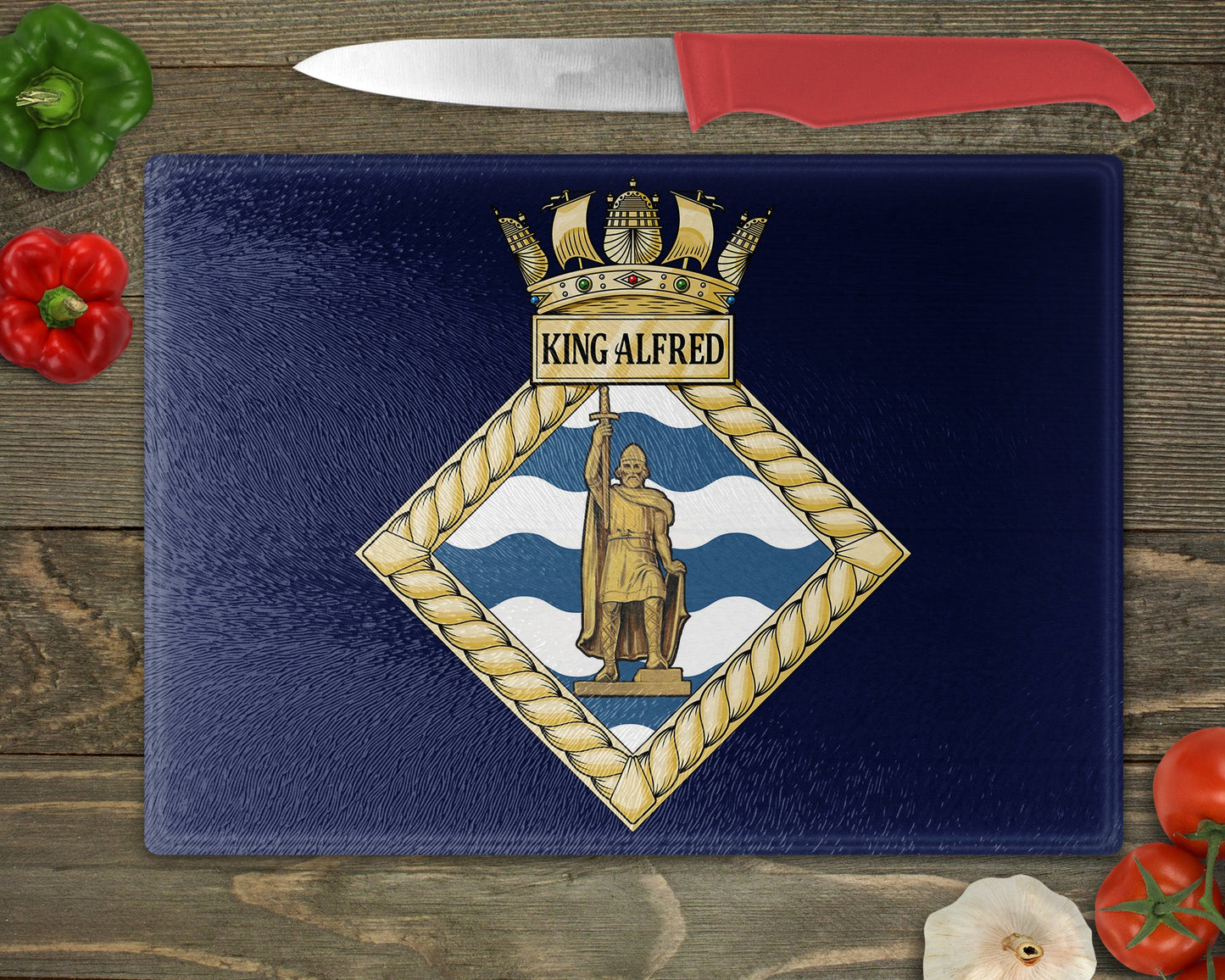 HMS King Alfred - Cutting Board