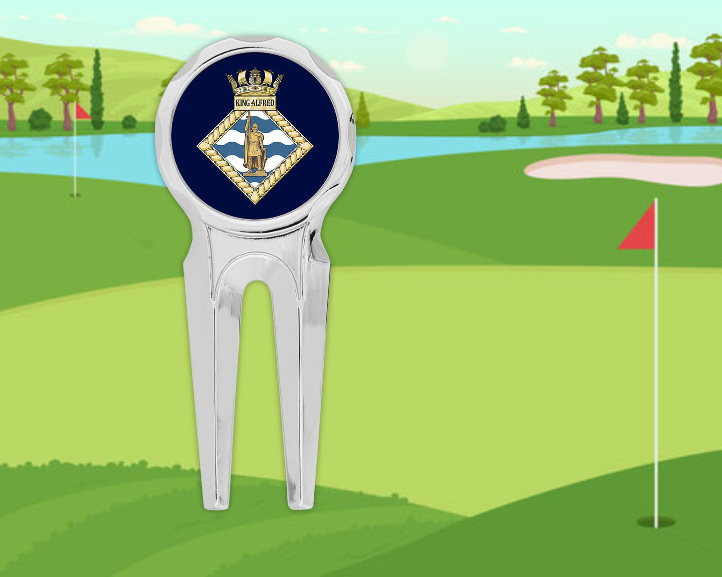 HMS King Alfred - Golf Divot Repair Tool