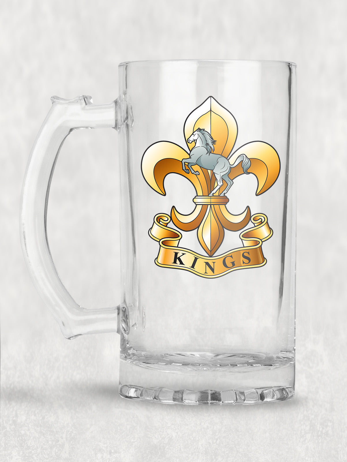 Kings Regiment - Tankard/Beer Mug/Stein