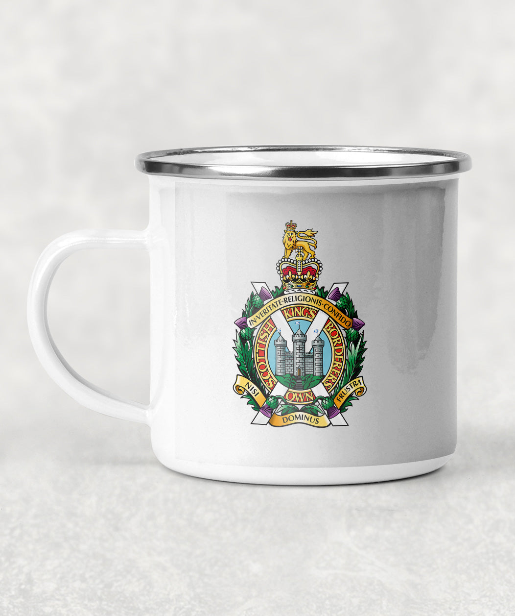 King's Own Scottish Borderers - Enamel Mug