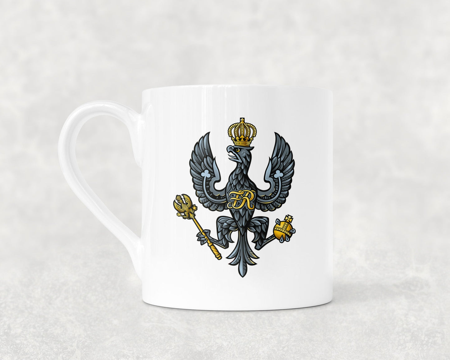 King's Royal Hussars - Bone China Mug