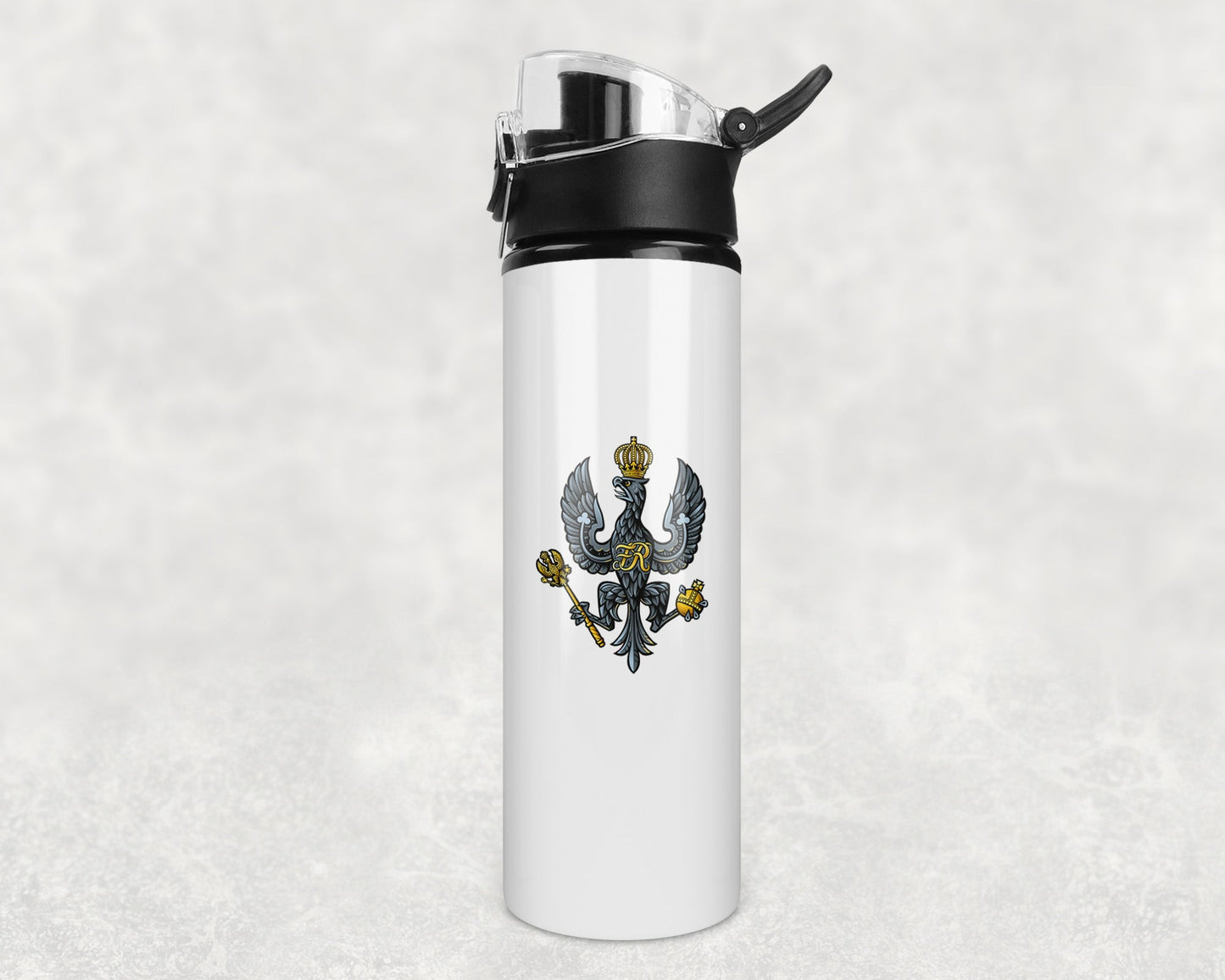 King's Royal Hussars - Flip Top Water Bottle