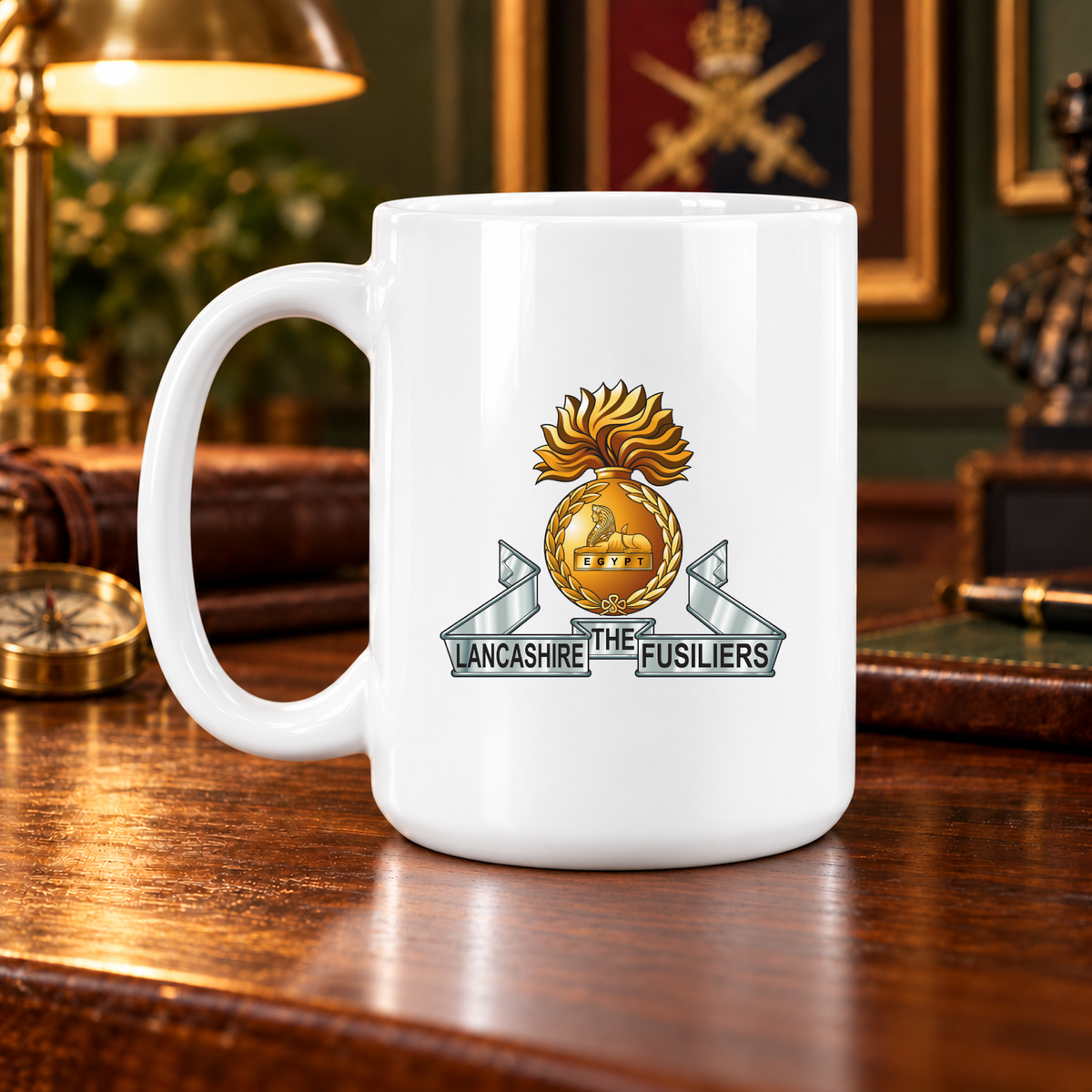 Lancashire Fusiliers - 15oz Mug | The Crafty Black Dog