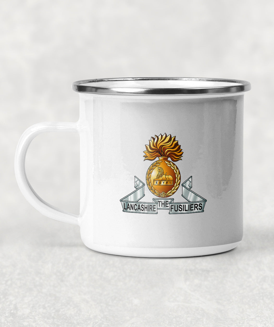 Lancashire Fusiliers - Enamel Mug