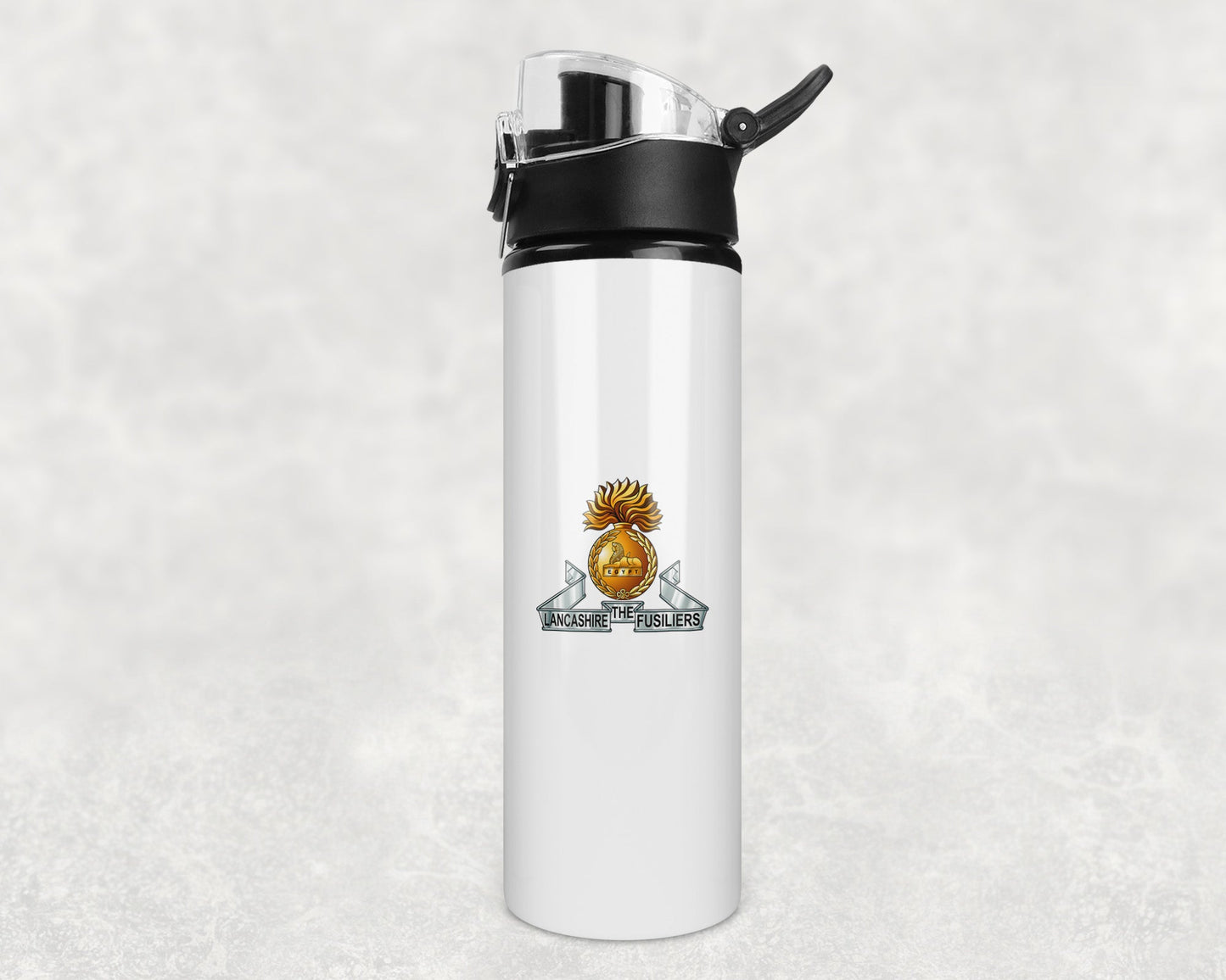 Lancashire Fusiliers - Flip Top Water Bottle