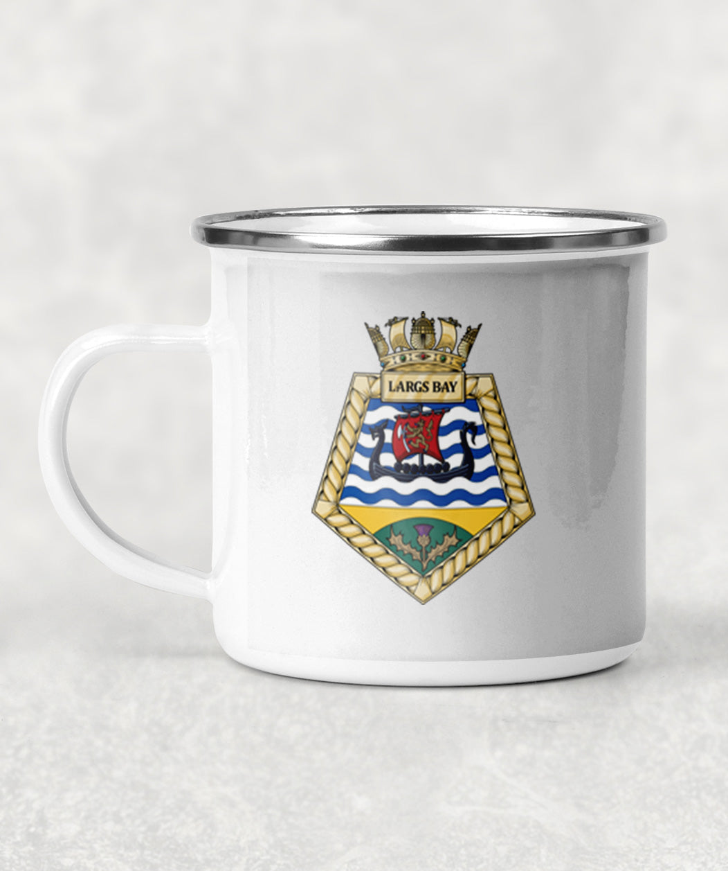 RFA Largs Bay - Enamel Mug