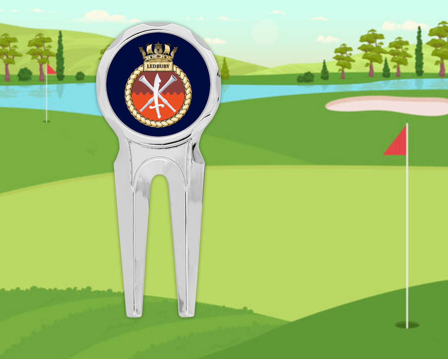HMS Ledbury - Golf Divot Repair Tool