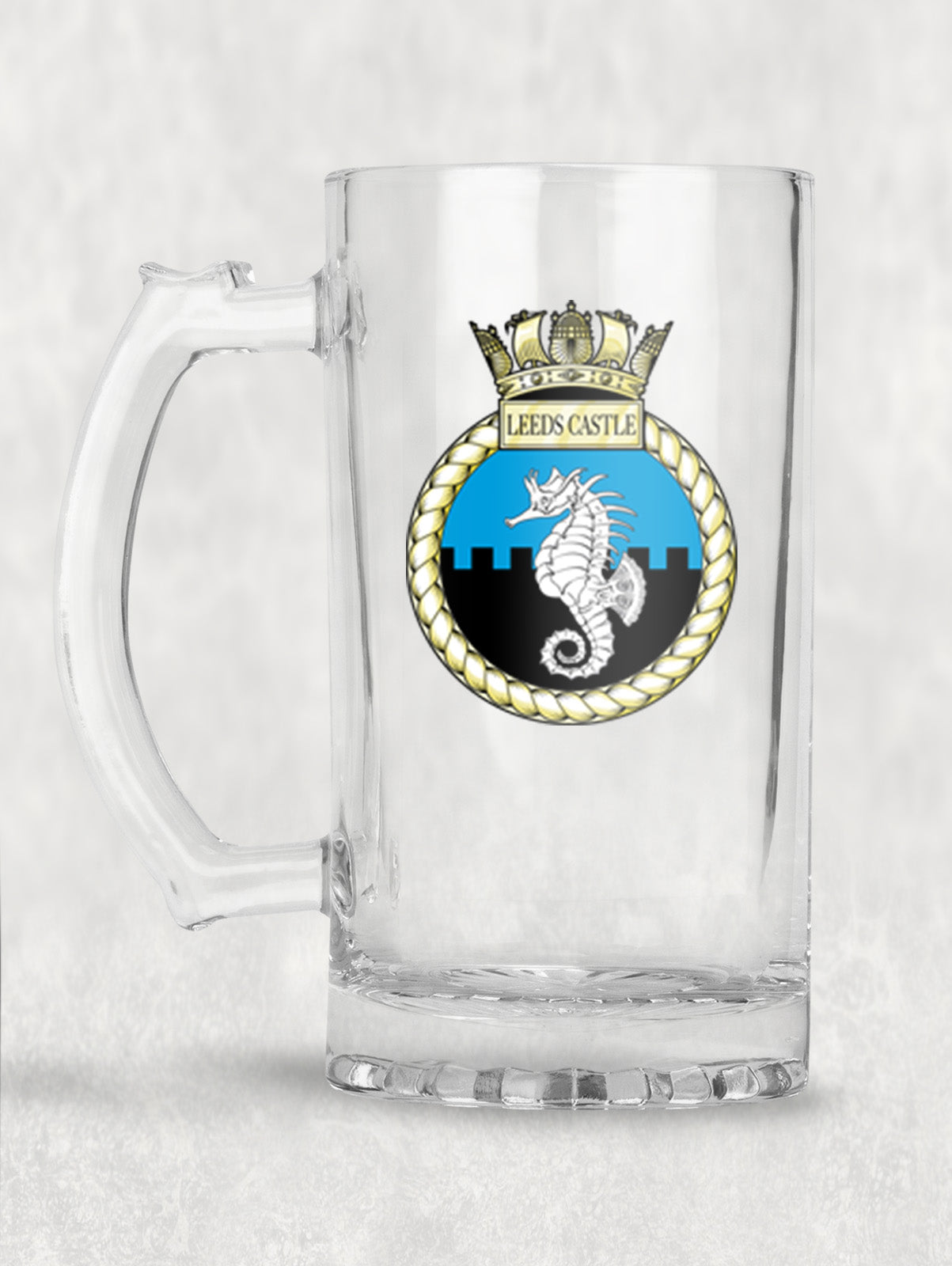 HMS Leeds Castle - Tankard/Beer Mug/Stein
