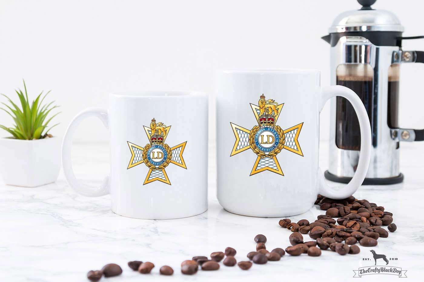 Light Dragoons - 11oz/15oz Mug (New King's Crown)