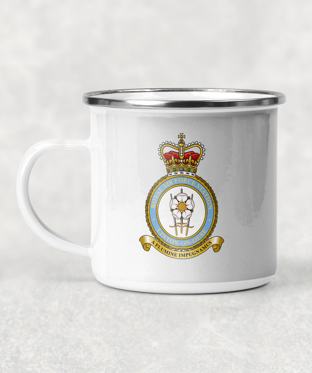 RAF Linton-On-Ouse - Enamel Mug