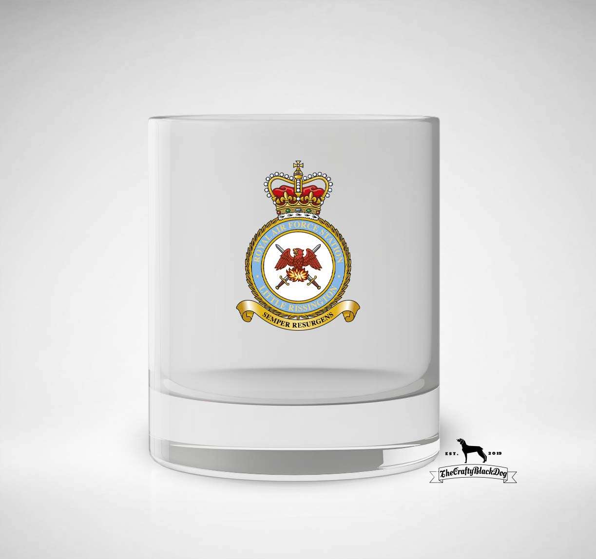 RAF Little Rissington - Whiskey/Spirit Glass