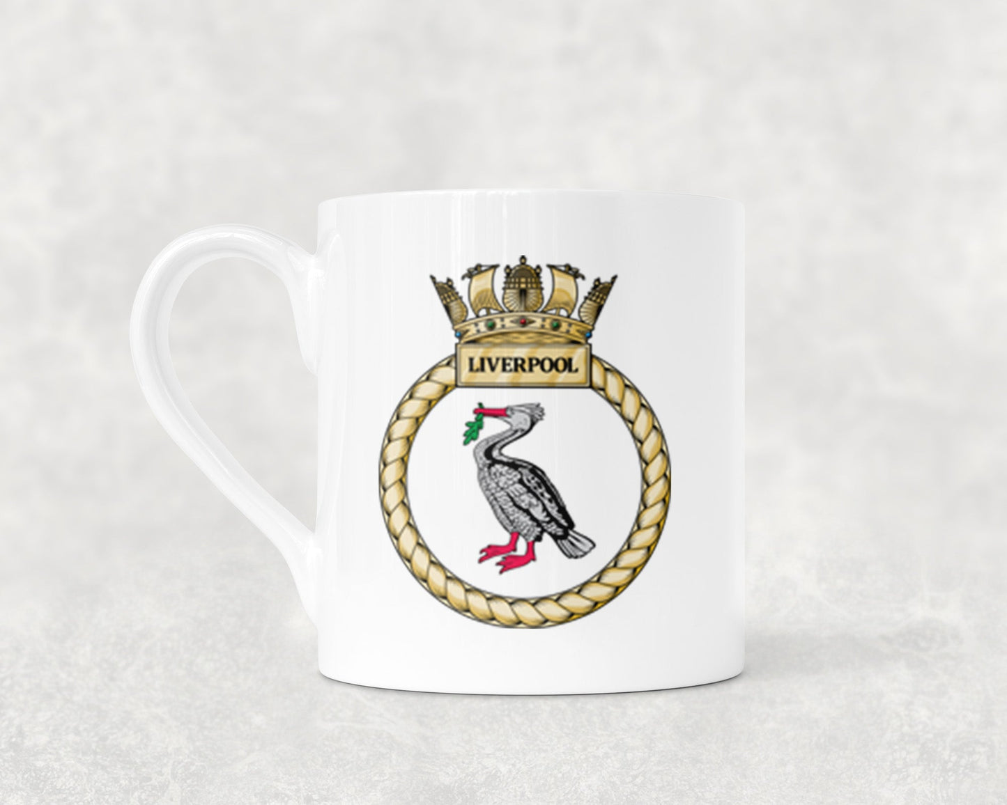 HMS Liverpool - Bone China Mug