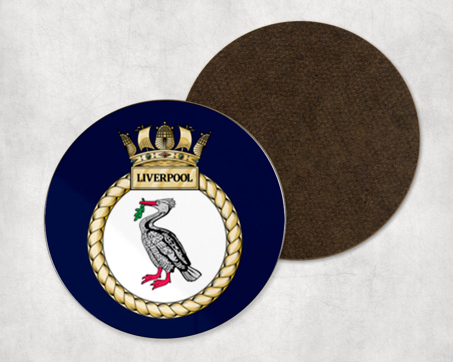 HMS Liverpool - Round Coaster Set