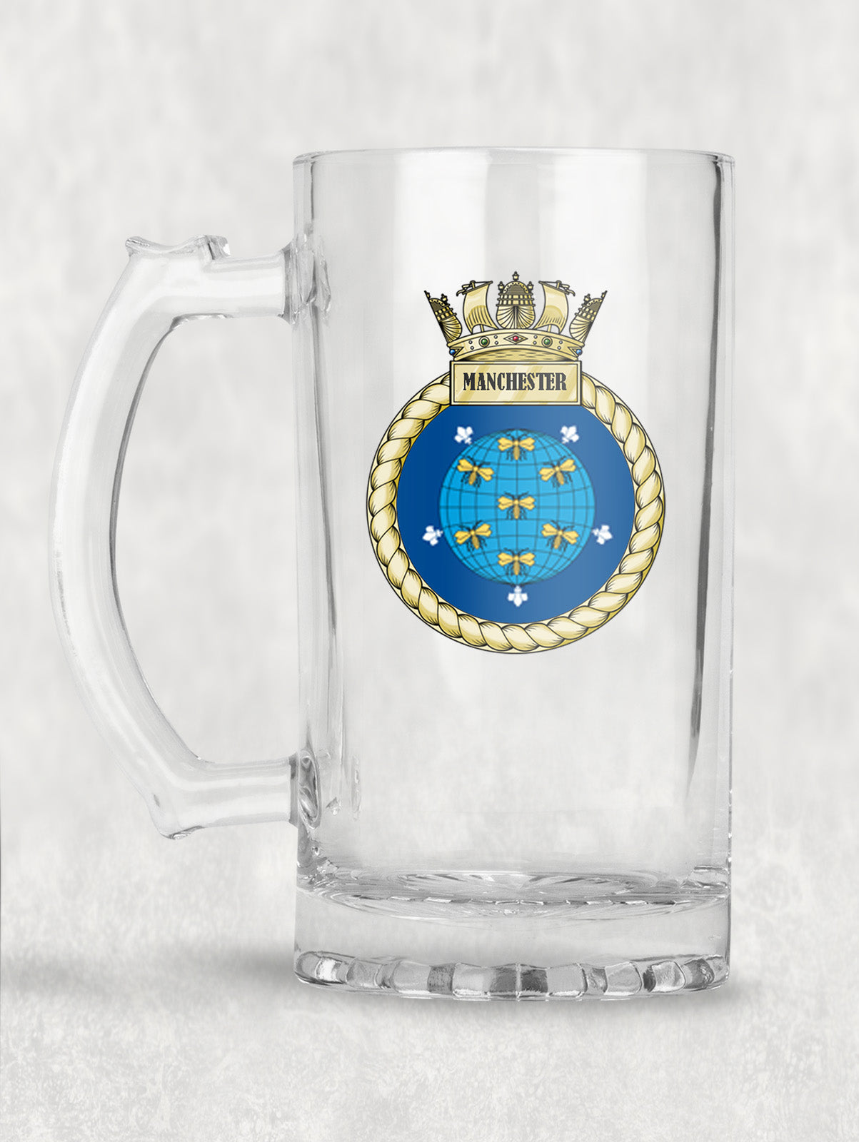 HMS Manchester - Tankard/Beer Mug/Stein