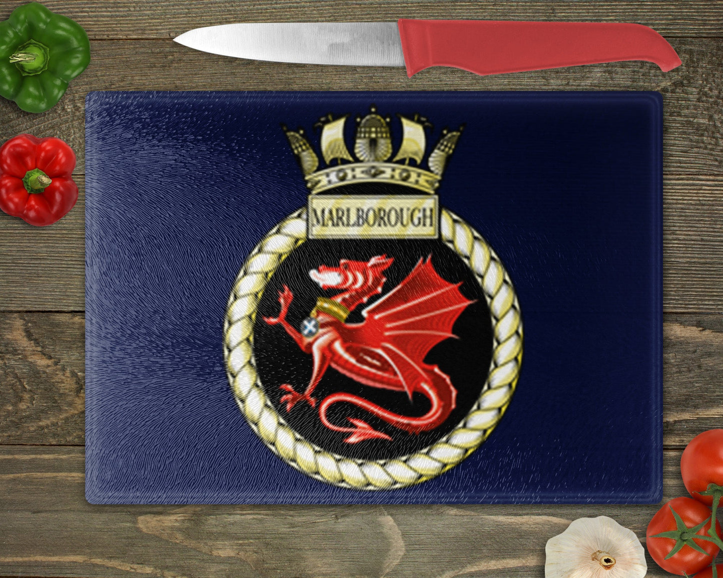 HMS Marlborough - Cutting Board