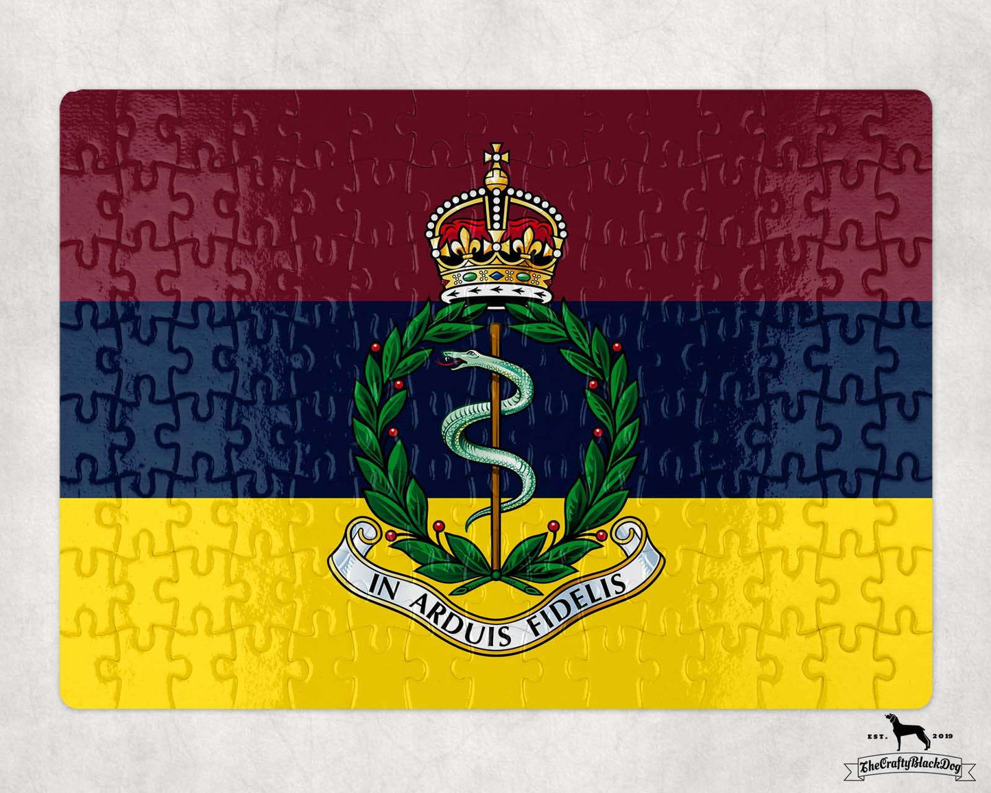 Royal Army Medical Corps - Jigsaw Puzzle (New King's Crown)