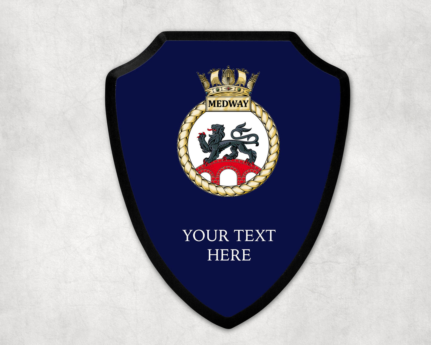 HMS Medway - Royal Navy Printed Wall Shield