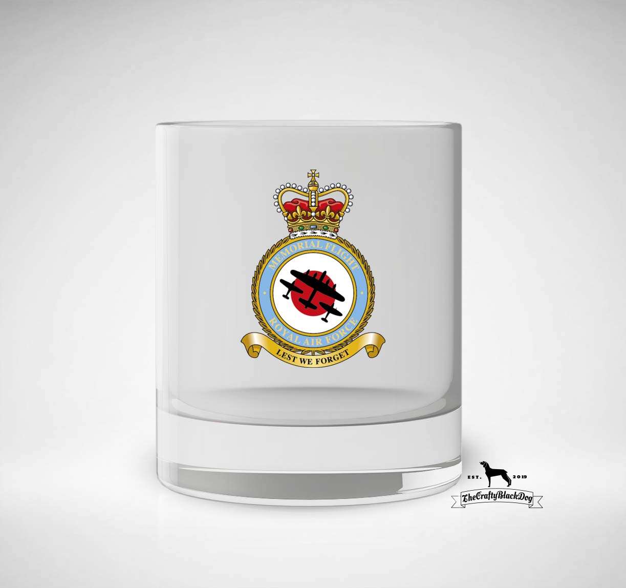Memorial Flight Squadron RAF - Whiskey/Spirit Glass