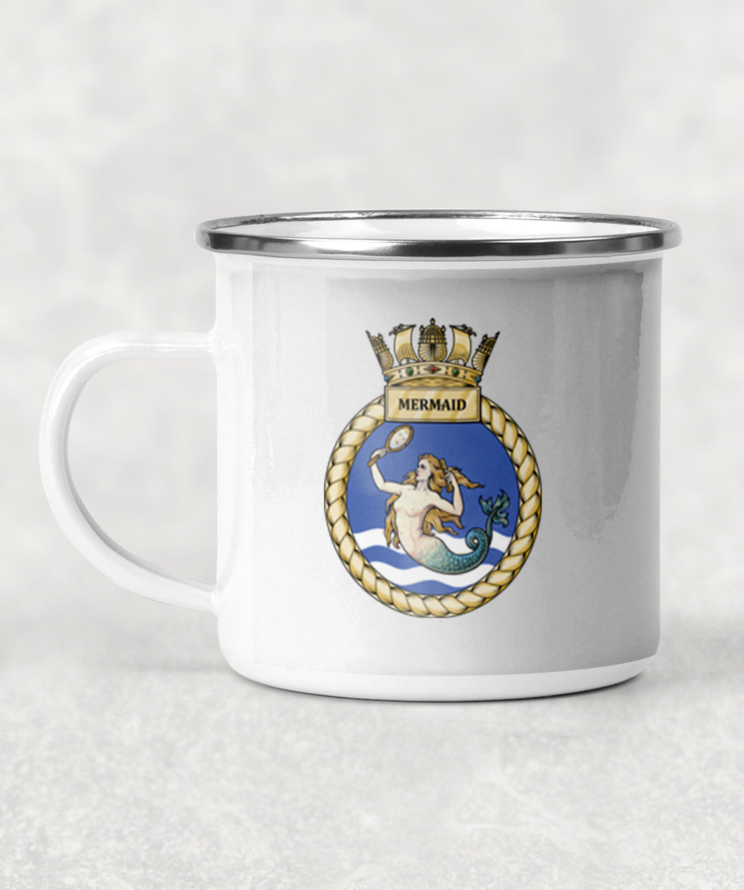 HMS Mermaid - Enamel Mug