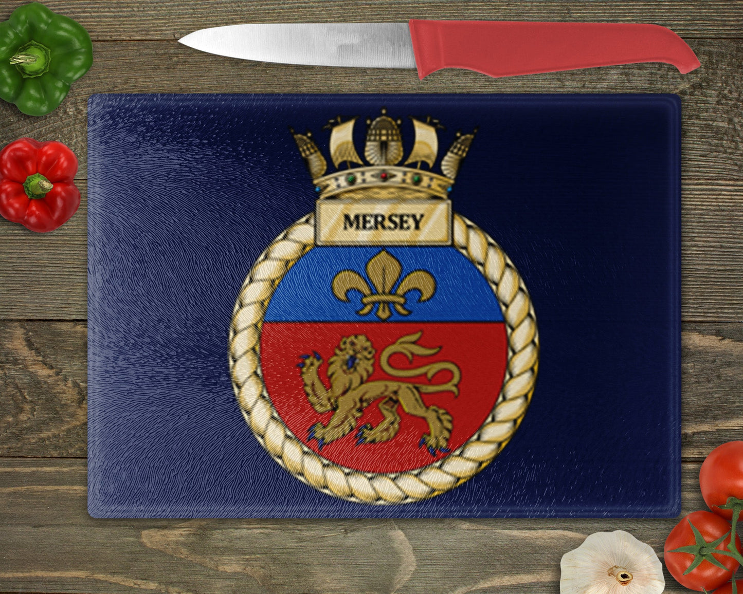 HMS Mersey - Cutting Board