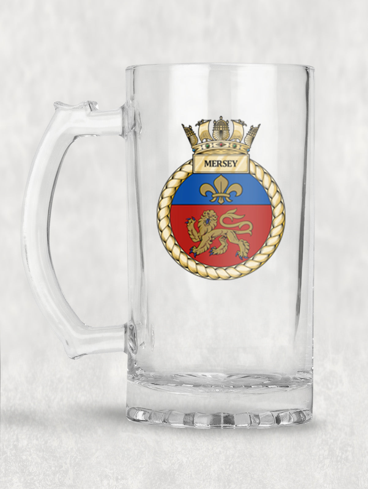 HMS Mersey - Tankard/Beer Mug/Stein