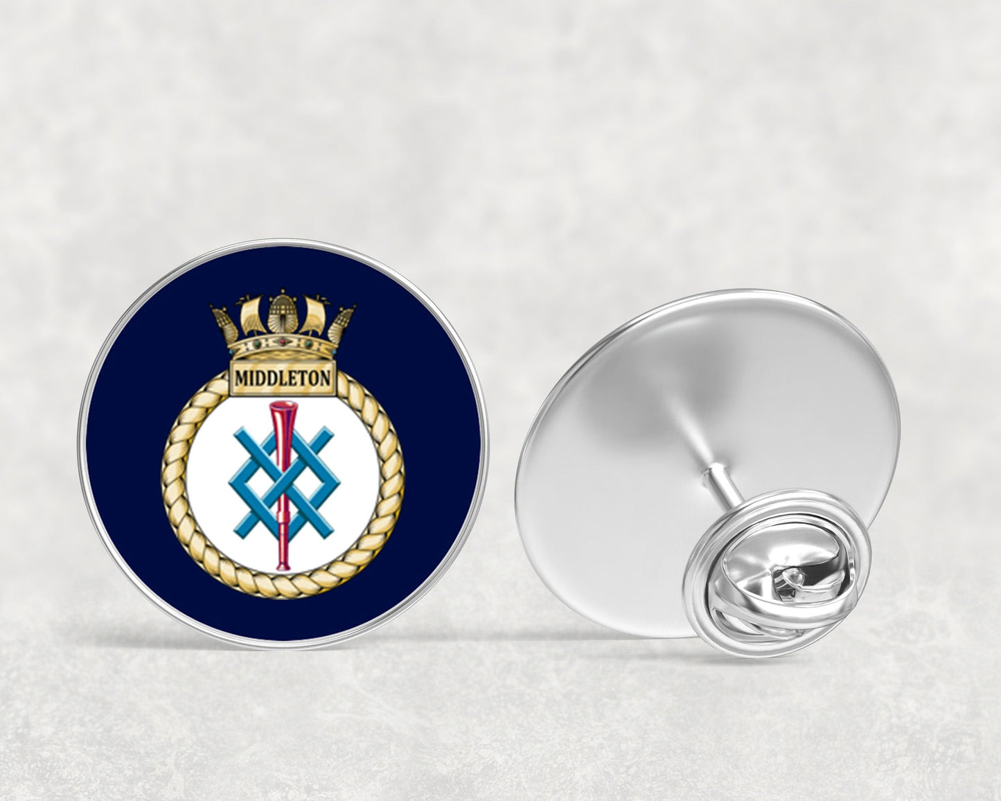 HMS MIddleton - Lapel Pin