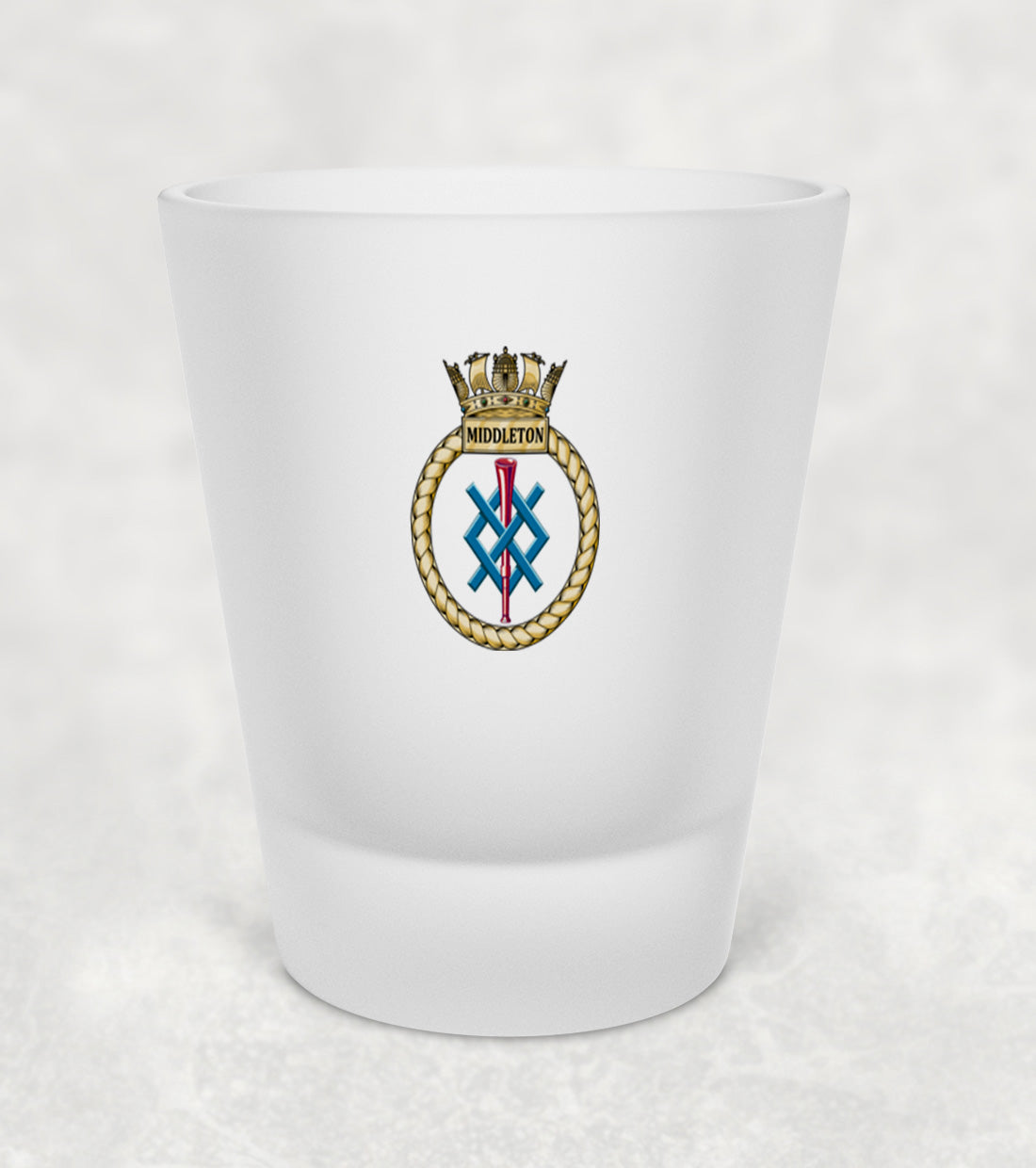 HMS MIddleton - Shot Glass