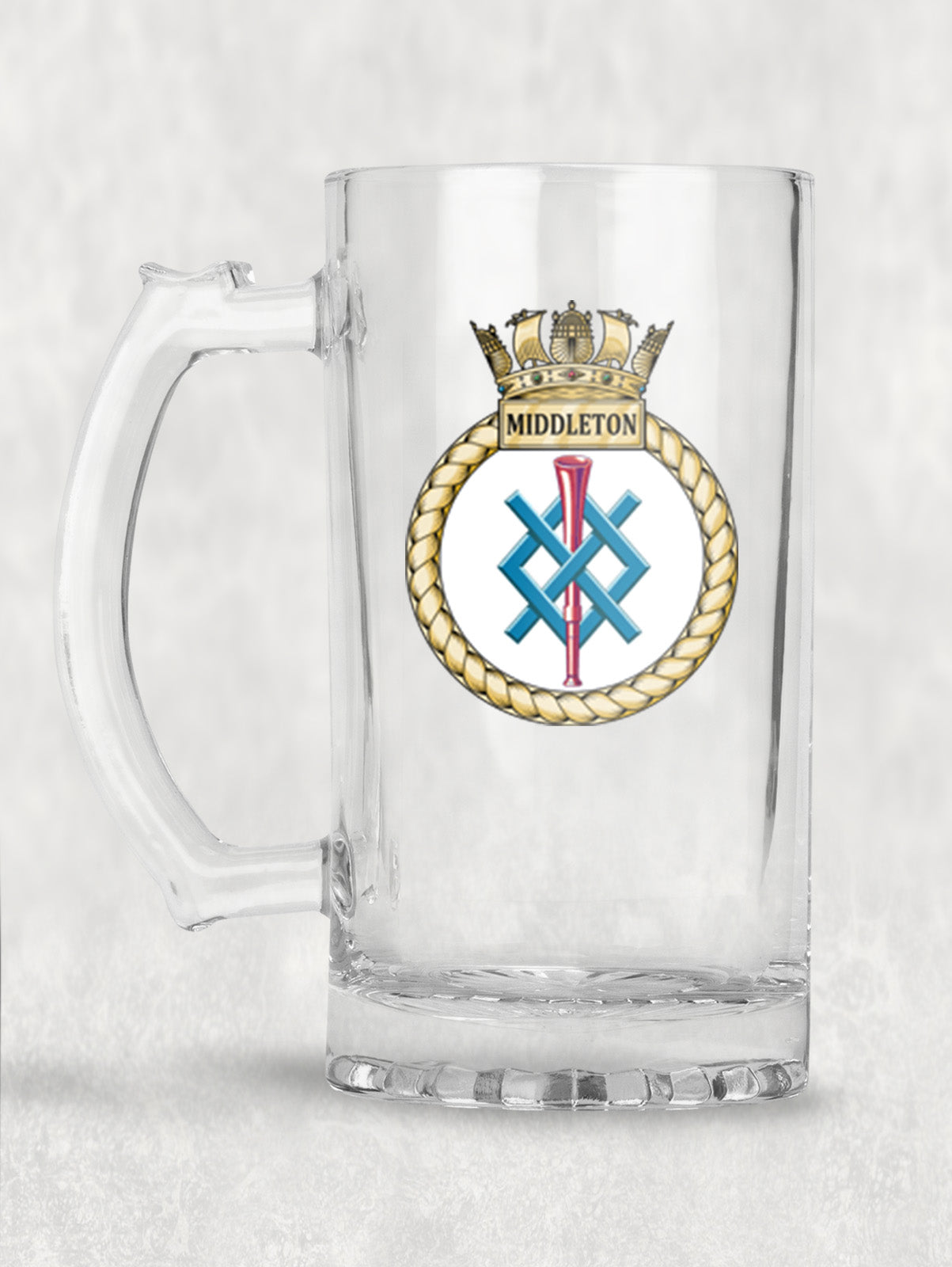 HMS Middleton - Tankard/Beer Mug/Stein