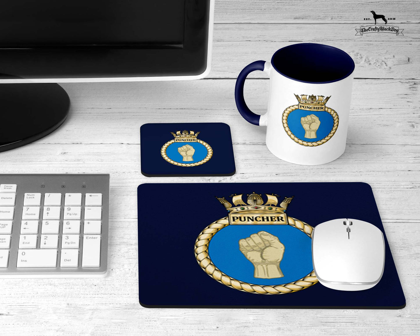 HMS Puncher - Office Set
