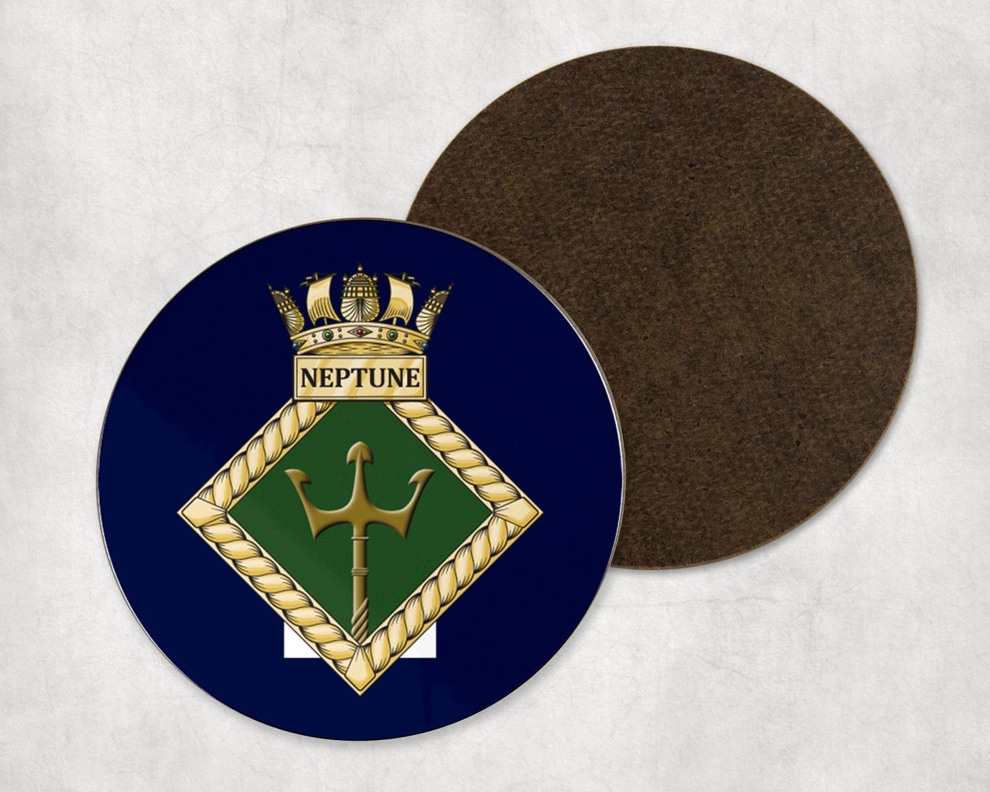 HMS Neptune - Round Coaster Set