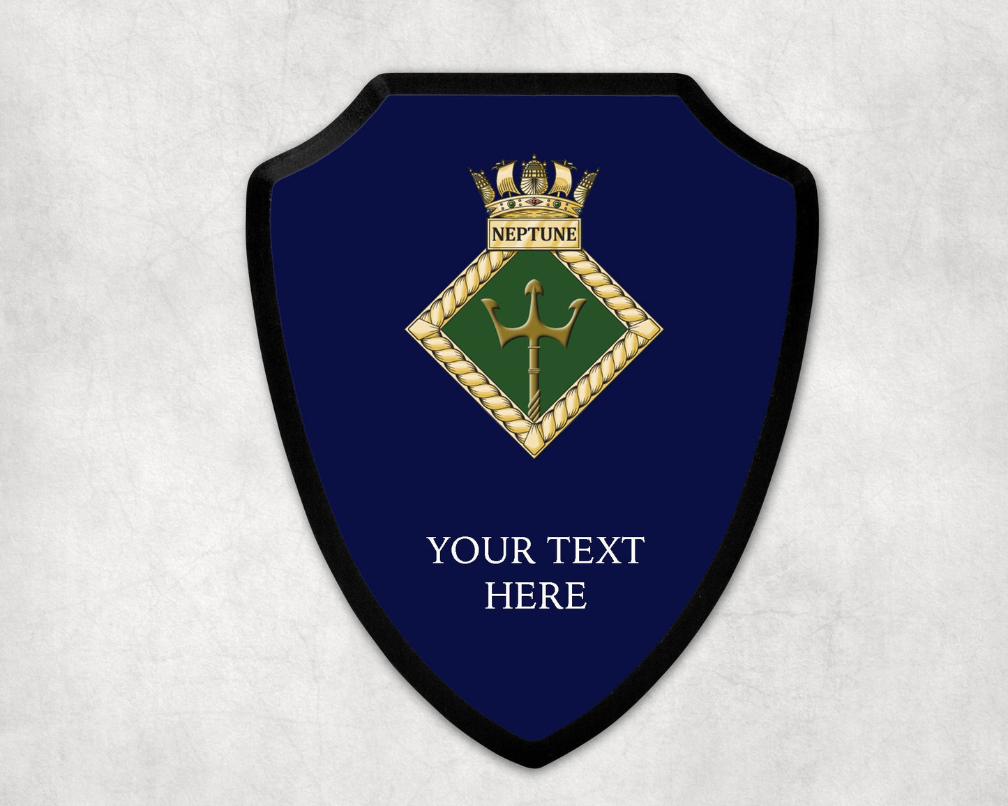 HMS Neptune - Royal Navy Printed Wall Shield