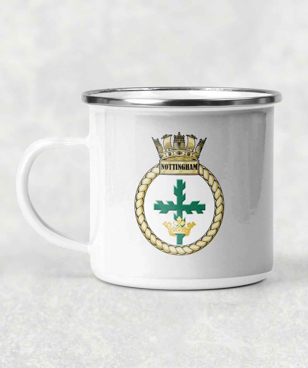 HMS Nottingham - Enamel Mug