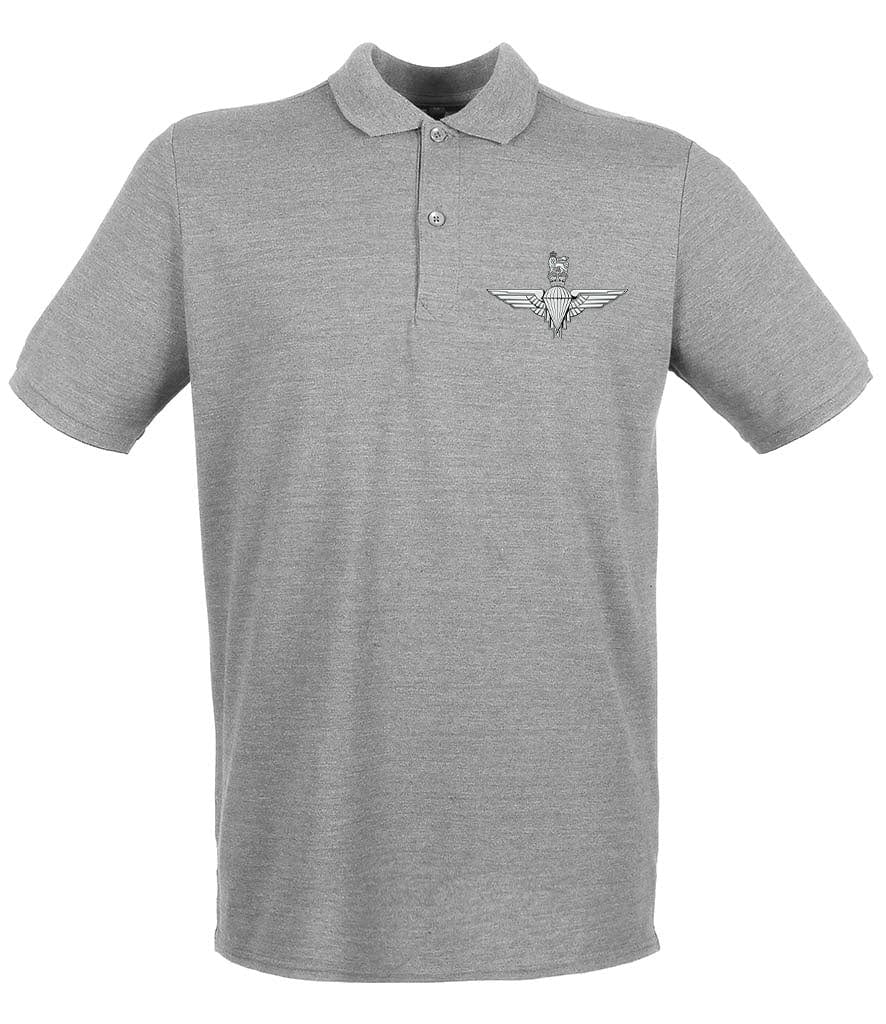 Parachute Regiment Embroidered Pique Polo Shirt
