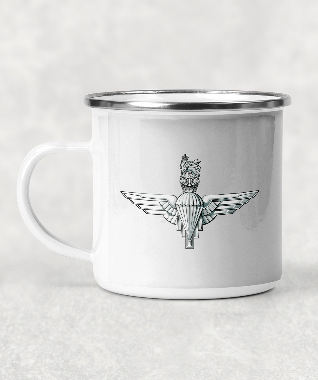 Parachute Regiment Cap Badge - Enamel Mug