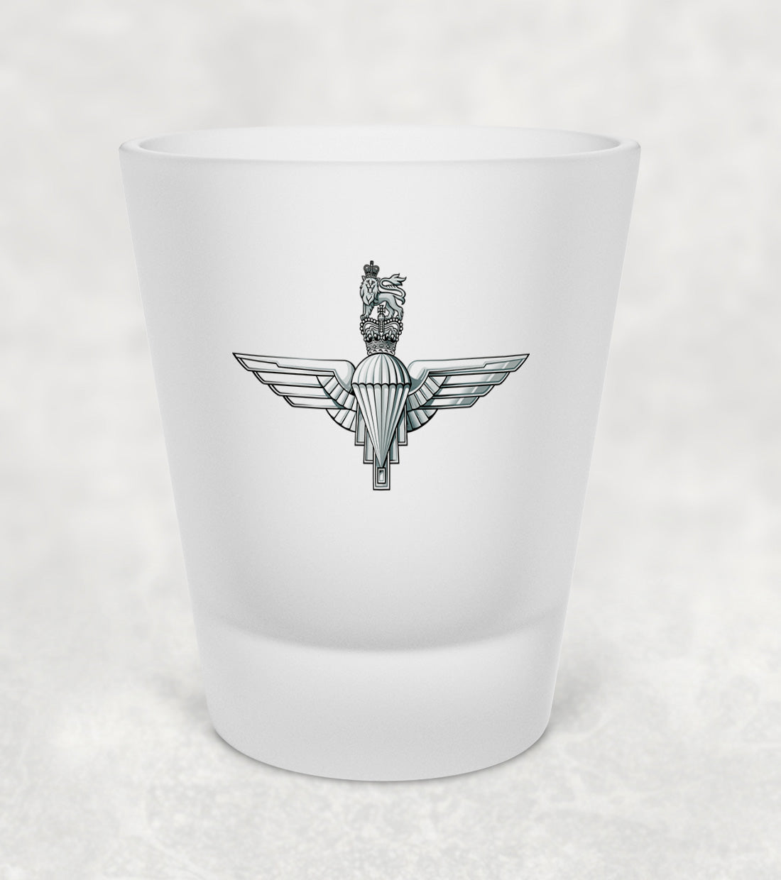 Parachute Regiment Cap Badge - Shot Glass